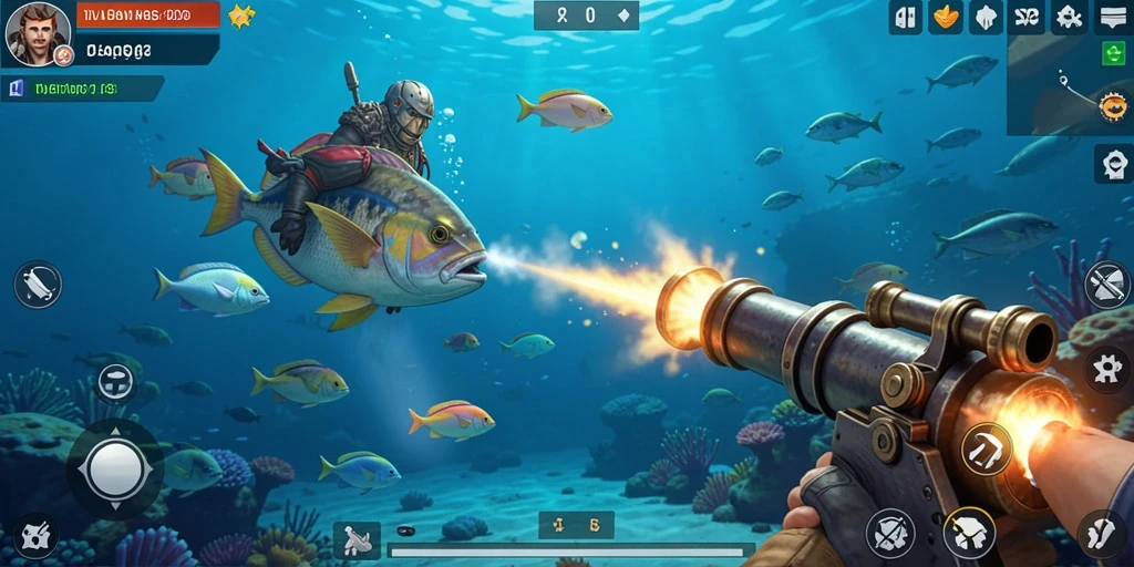 Tangkapan layar ketiga menampilkan mode multiplayer yang seru.