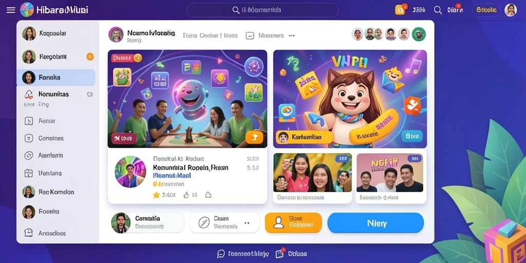 Komunitas aktif yang menjadikan permainan lebih seru.