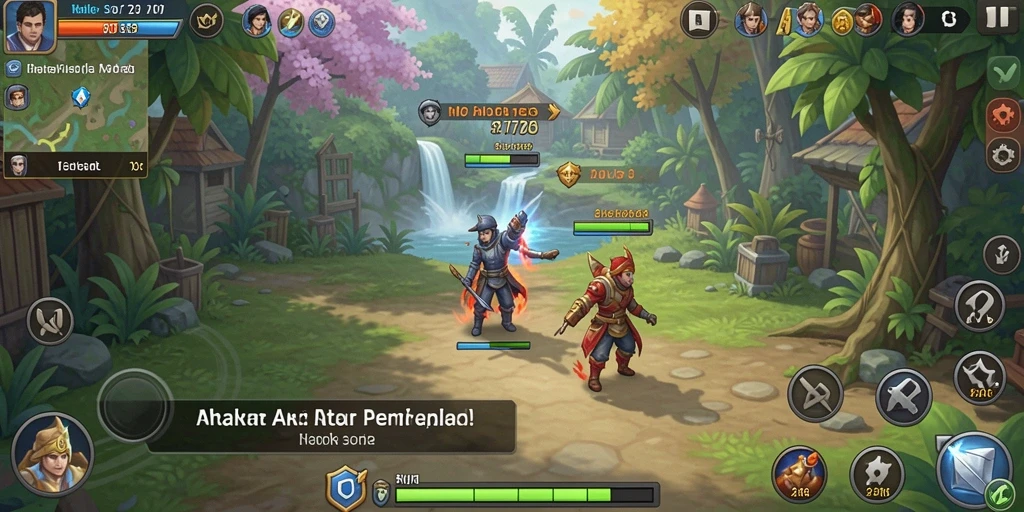 Interaksi multiplayer yang seru dan kompetitif.