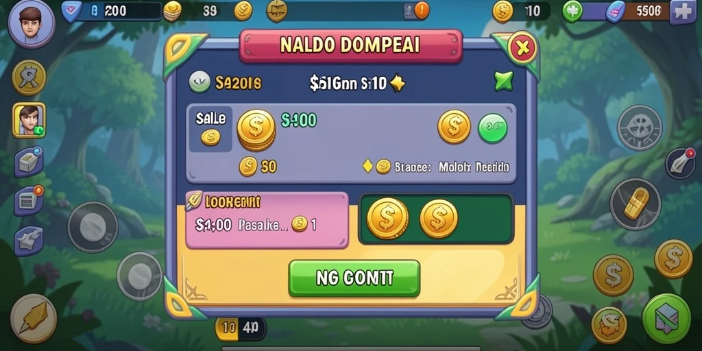 Screenshot aplikasi SONTOGEL menampilkan proses deposit yang mudah dan cepat.