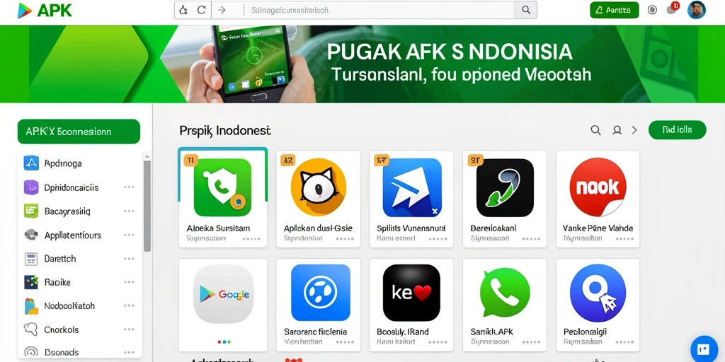Berbagai pilihan permainan yang menarik.