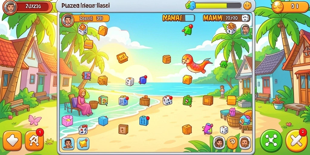Mode multiplayer yang seru untuk bermain bersama teman.