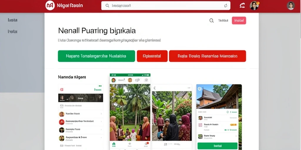 Fitur sosial memungkinkan interaksi antar pemain.